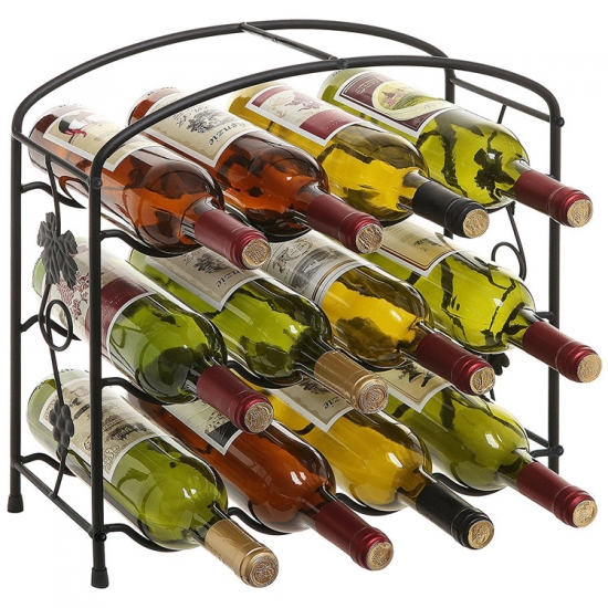 Wine bottles storage organizer
