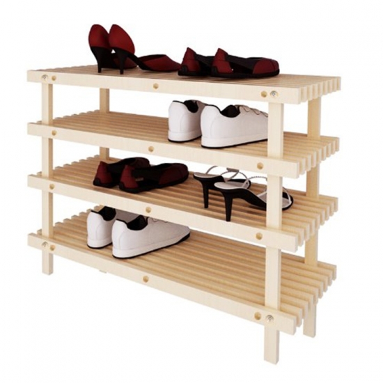 Wooden shoes rack MST